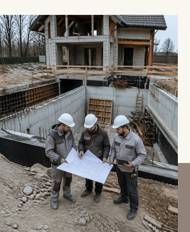 Проектирование и строительство домов с подвалом под ключ в Зиме